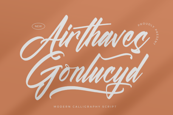 Airthaves Gonlucyd: A Timeless Script Font for Branding