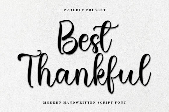 Best Thankful: A Festive Script Handwritten Font Review