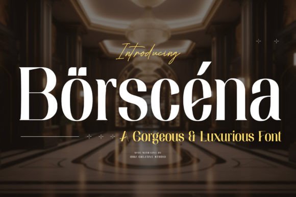 Borscena: A Premium Script Handwritten Font Review