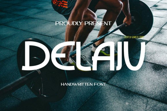 Delaju: A Modern Handwritten Font for Web Design