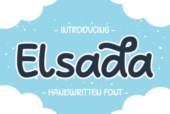 Elsada: A Playful Handwritten Font for Web Design