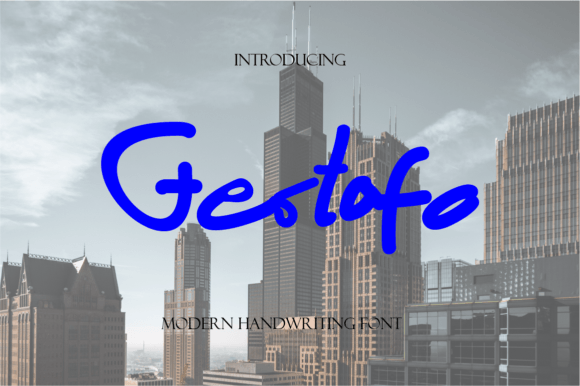 Gestafo: A Quirky Handwritten Font Review