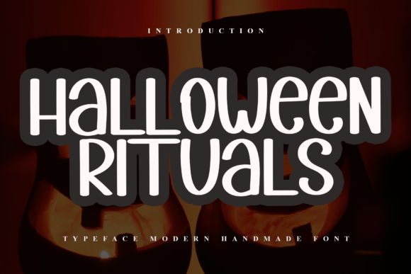 Halloween Rituals: A Festive Script Typeface for Web