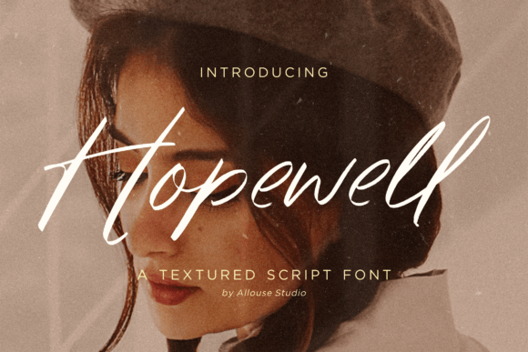 Hopewell: A Script Handwritten Font for Makers