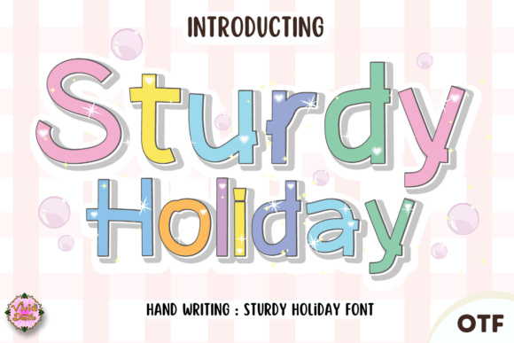 Sturdy Holiday: A Festive Script Handwritten Font