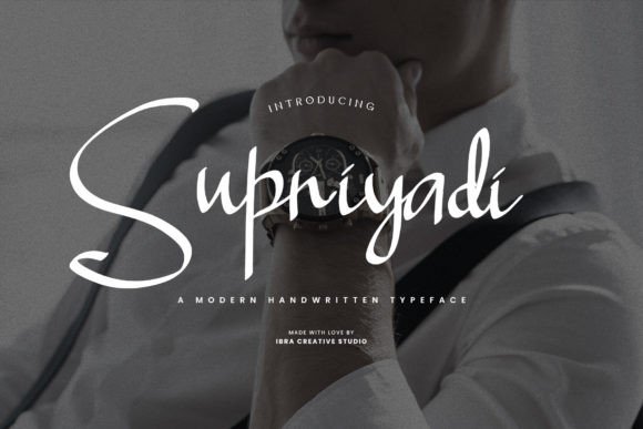 Supriyadi Typeface for Warm Brand Identity