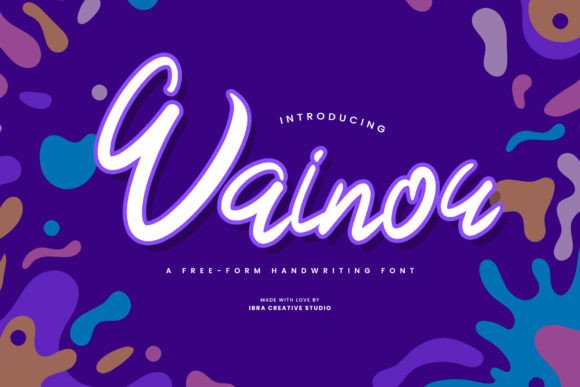 Wainou: A Handwritten Font for Editorial Design