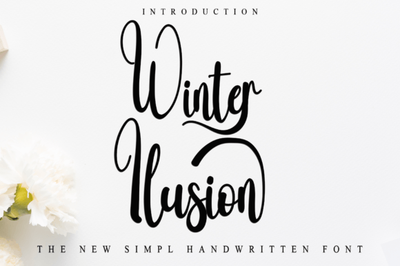 Winter Ilusion: A Cool, Simple Handwritten Font Review