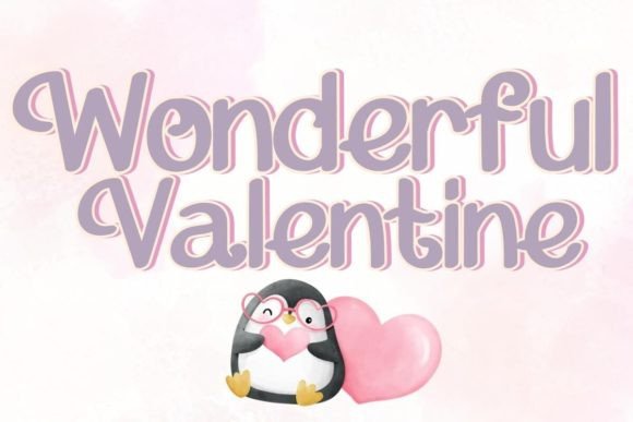 Wonderful Valentine: A Timeless Script Font for Crafters
